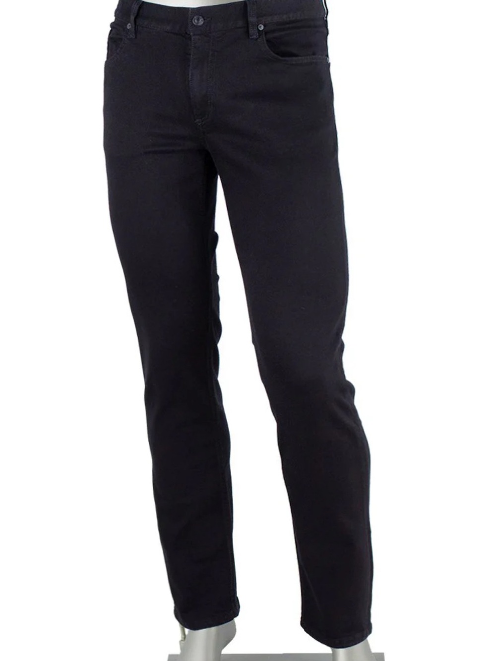 Alberto Men's Black Modern Fit Jeans Luxury T400